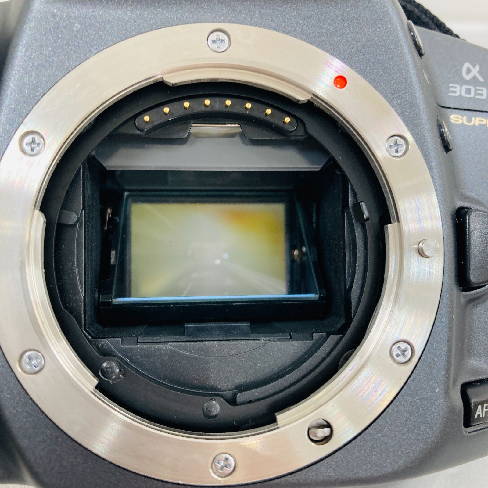 A【フィルム一眼レフ】Minolta ミノルタ α303si Tokina AF 28-210mm f