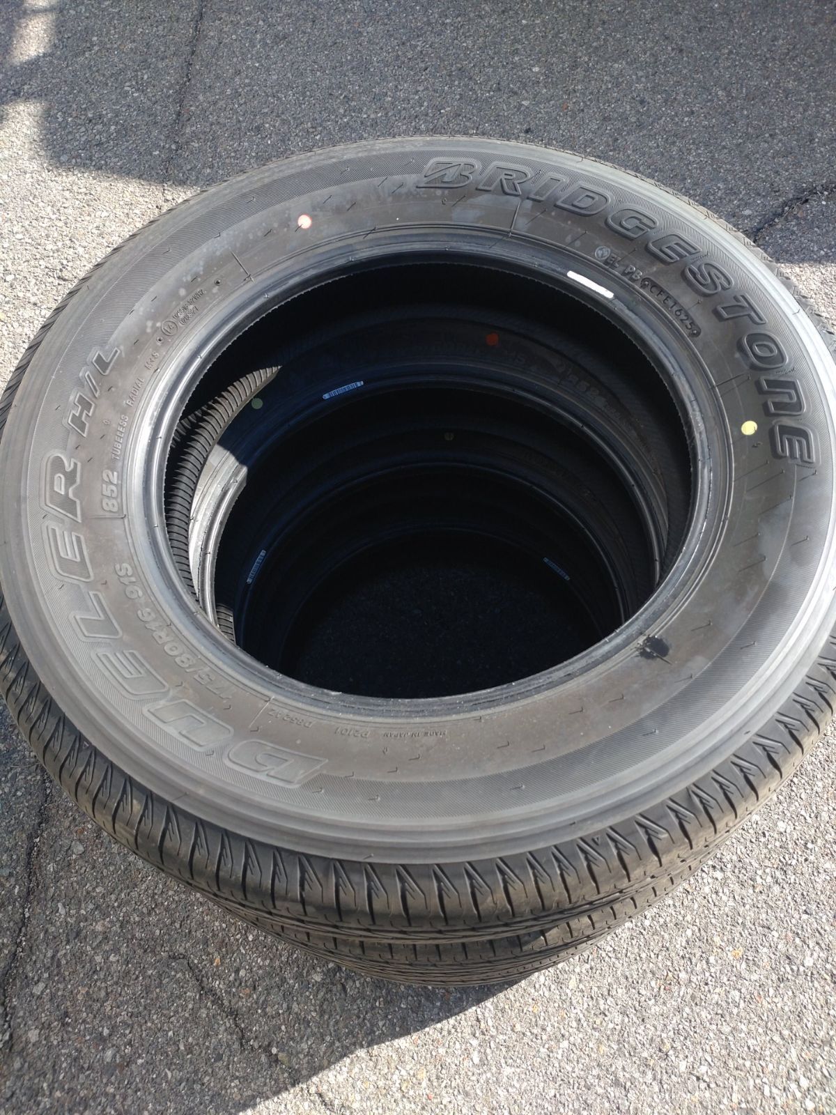 車 ブリヂストン DUELER H/L 175/80R16 2025年製 ジムニー タイヤ4本セット