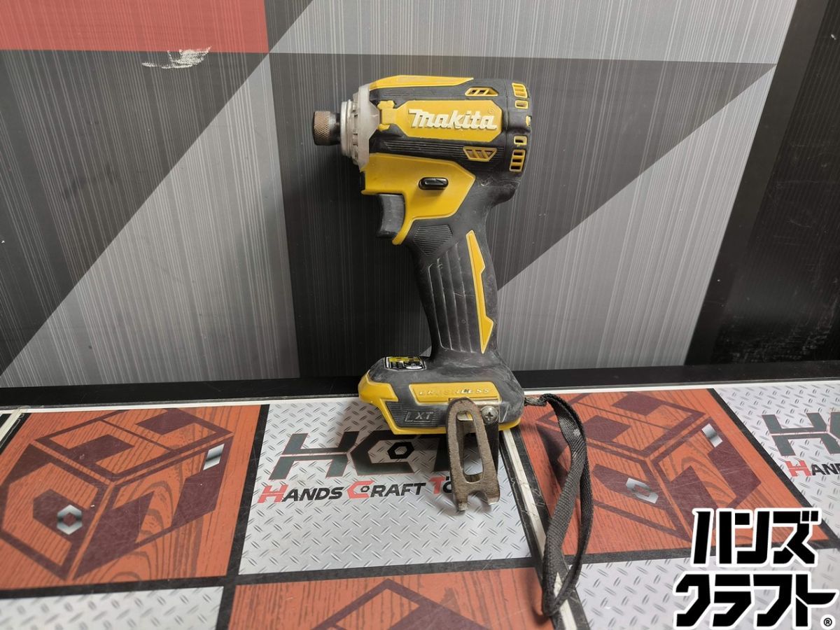 ▲ マキタ makita TD 171 D 充電式インパクトドライバ 18 V フレッシュイエロー 本体のみ ハンズ