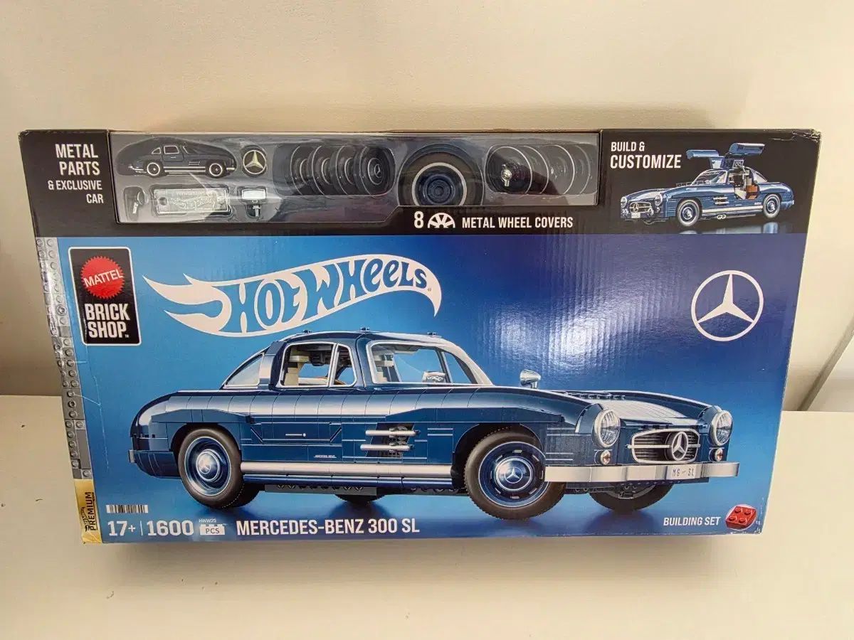 麻ブリックショップ HOT 휠 ム メルセデス ベンツ 300 SL