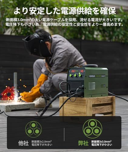 1台3役 ノンガスMIG?被覆アーク?LIFT