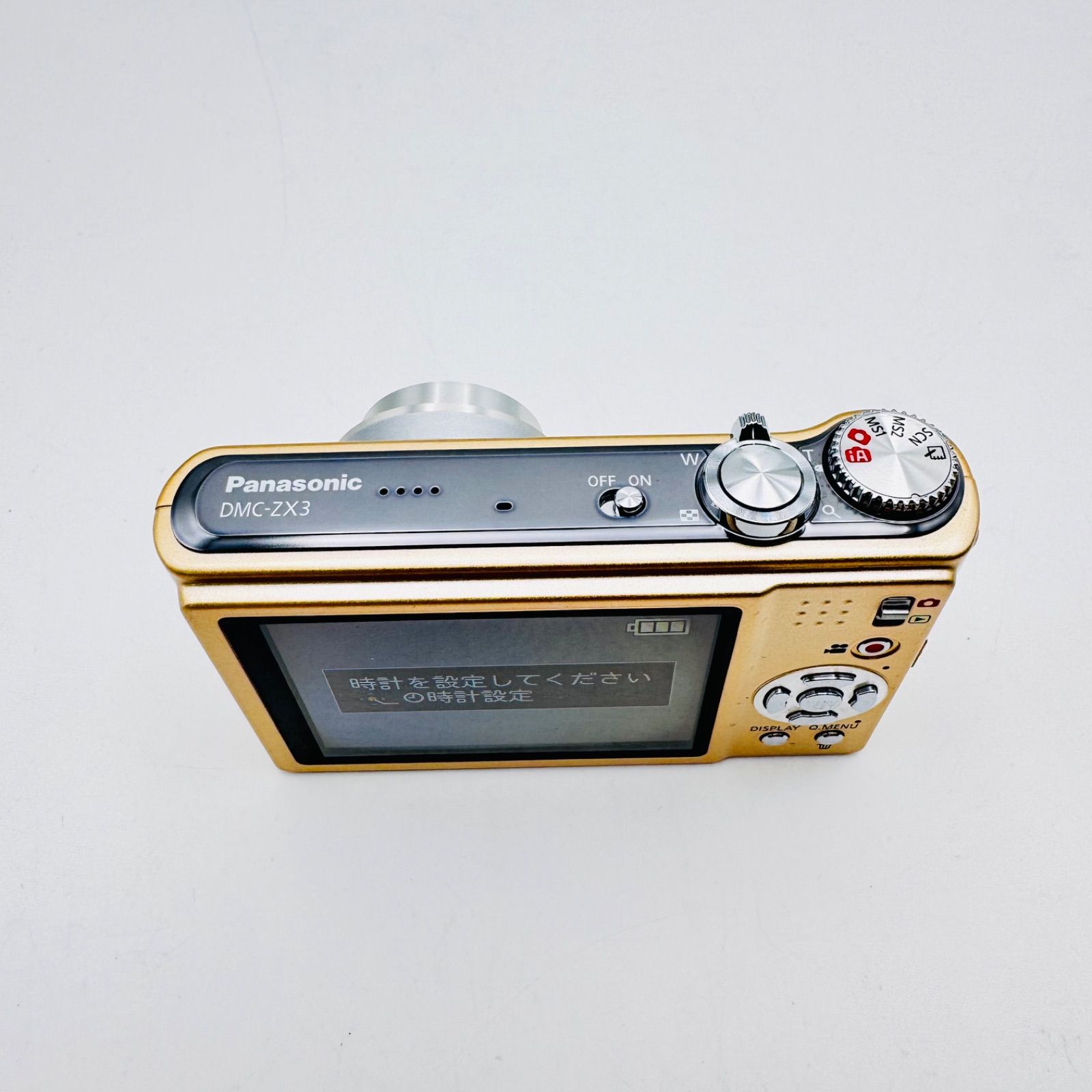 美品】Panasonic LUMIX DMC-ZX3 ゴールド 元箱•取説•充電器付き (25