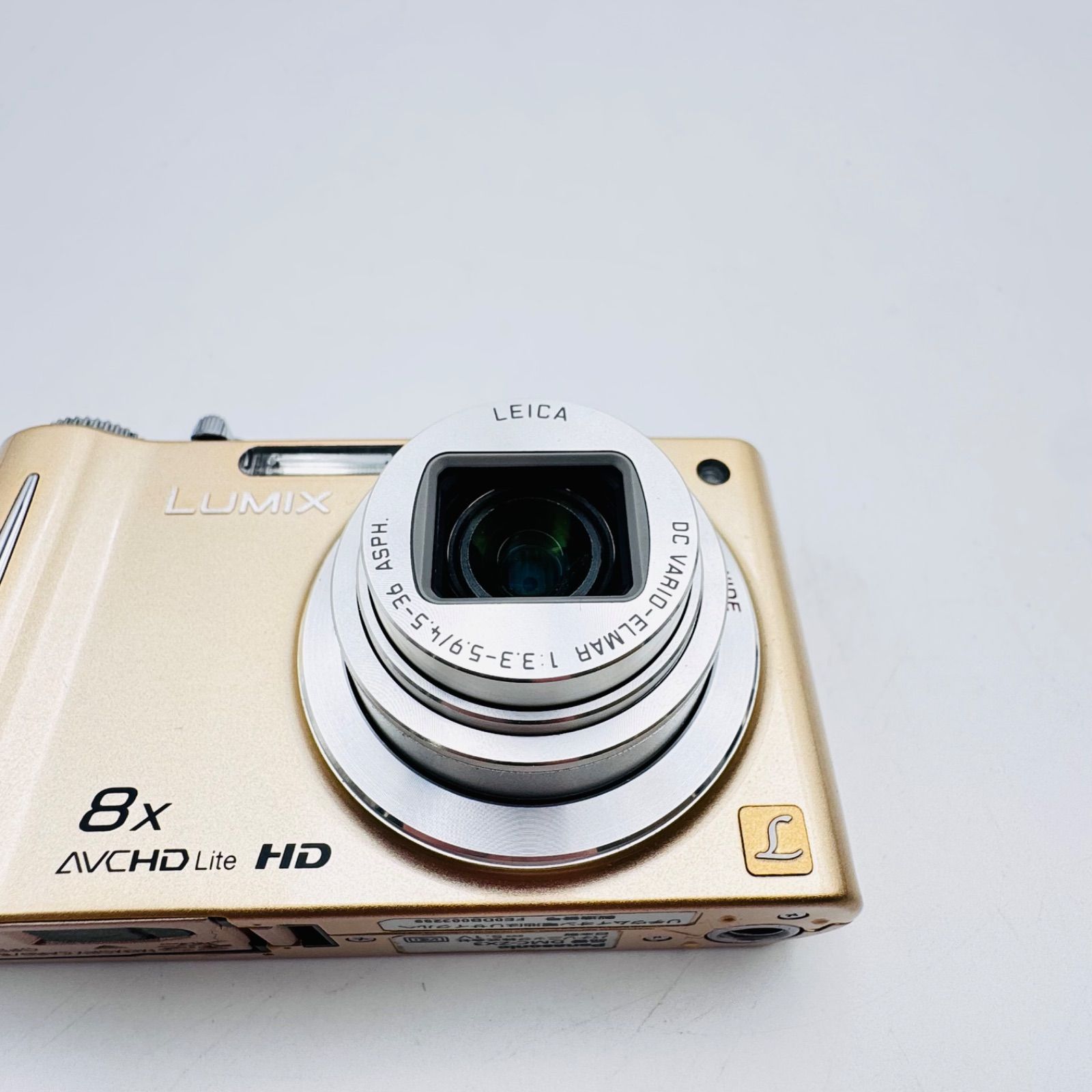 美品】Panasonic LUMIX DMC-ZX3 ゴールド 元箱•取説•充電器付き (25