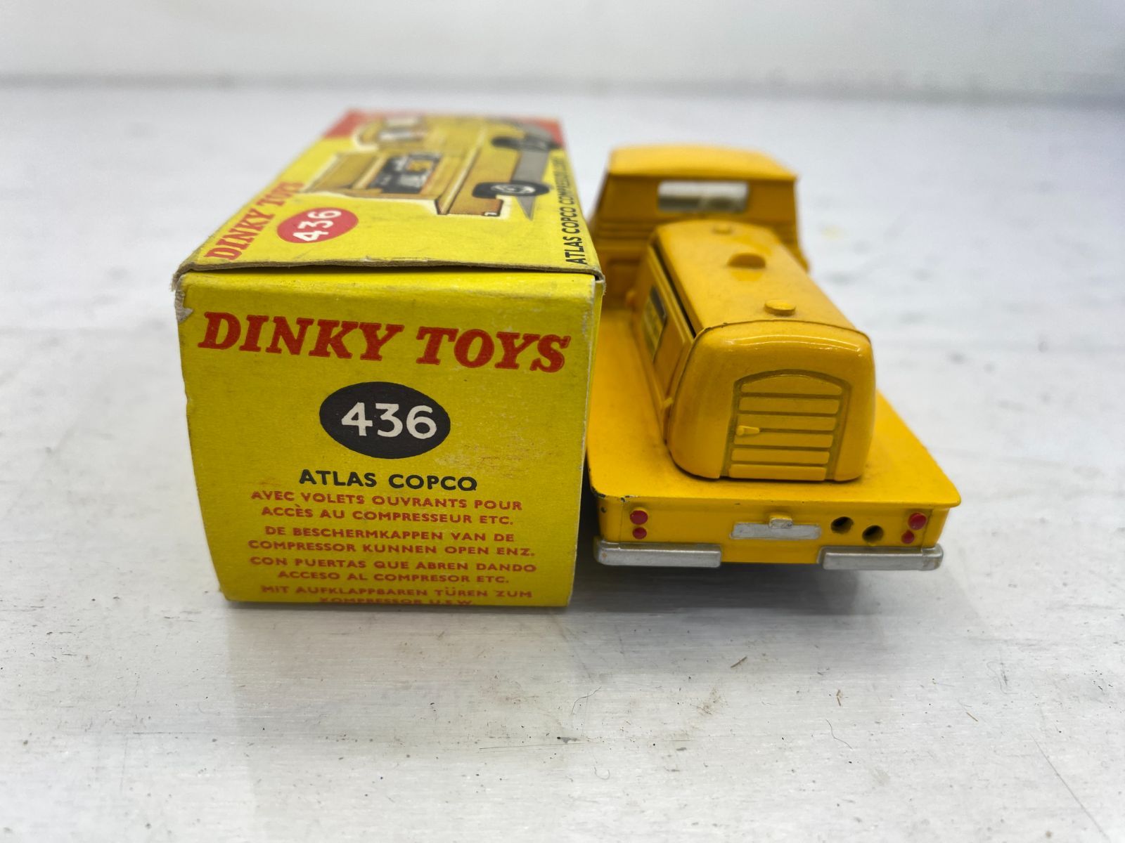  盛岡45-0050 ディンキー 436 アトラスコプコ コンプレッサーローリー ATLAS COPCO |60 その他 ミニカー