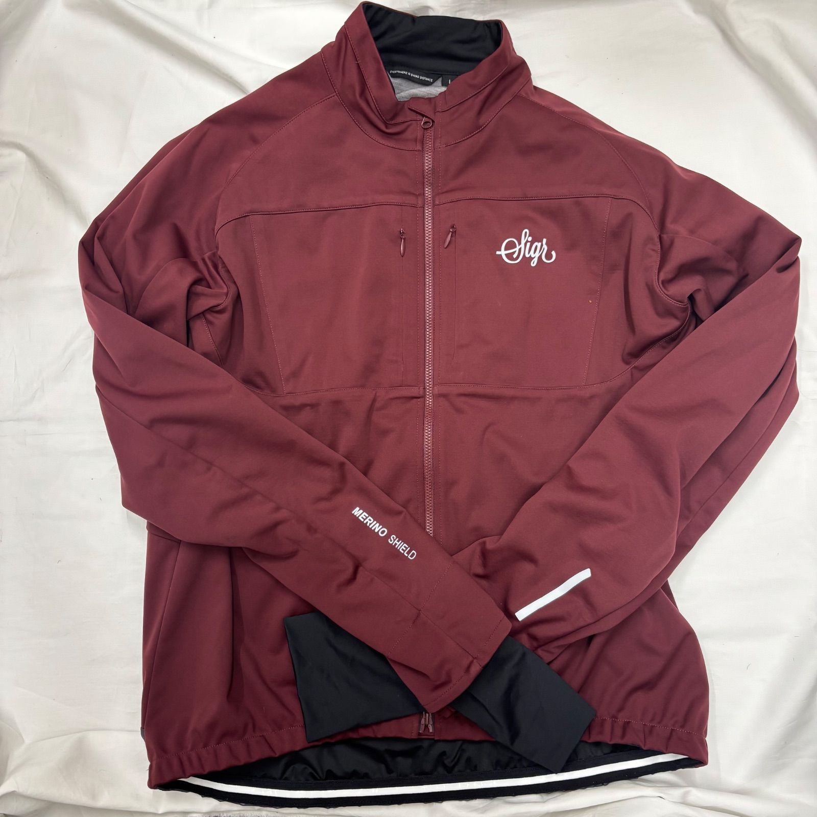シーガー L GOTLANDSLEDEN TOUR JACKET MAN RED サイクルジャケット