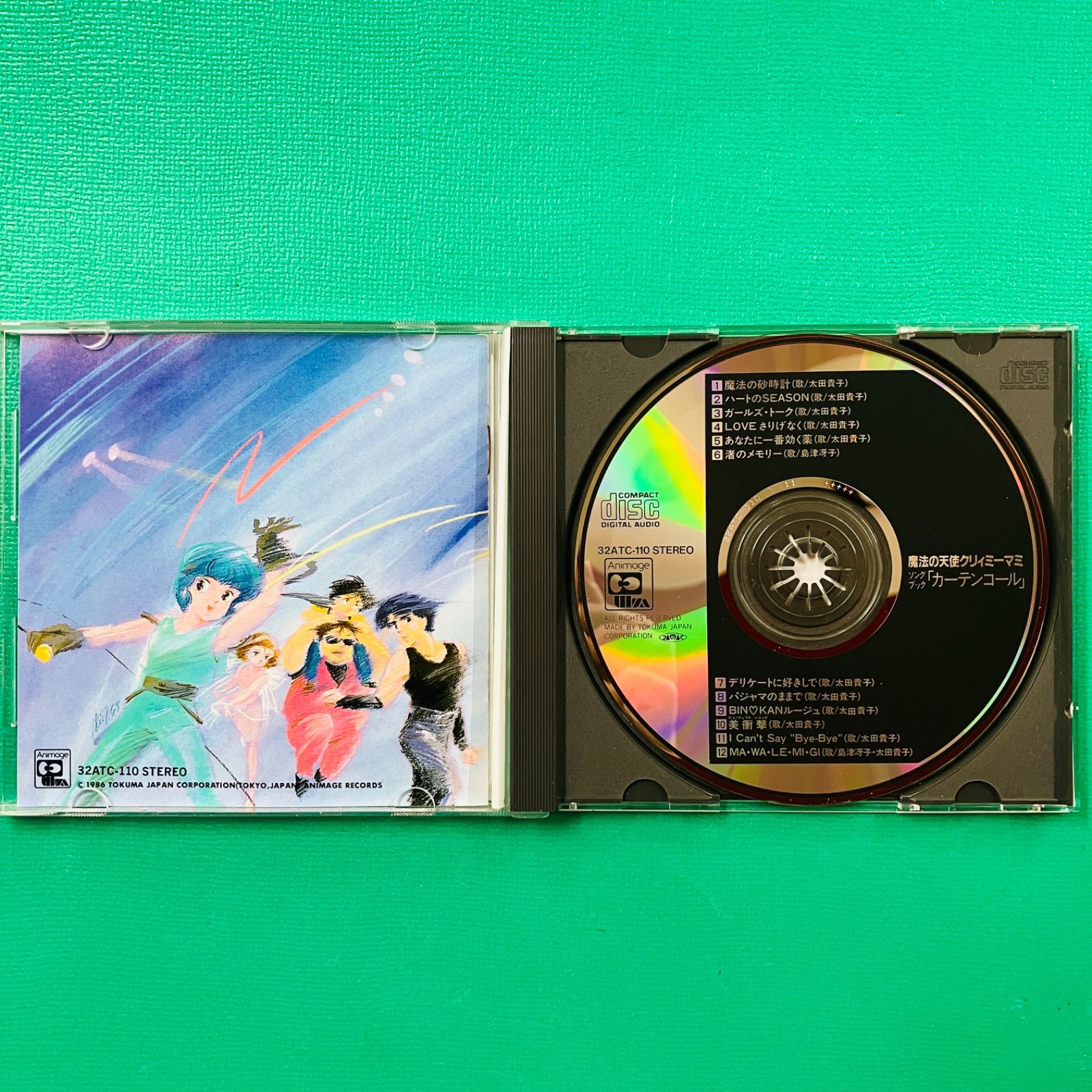 Disc美品】【1986.02】 CD 日本テレビ系放映アニメ 魔法の天使