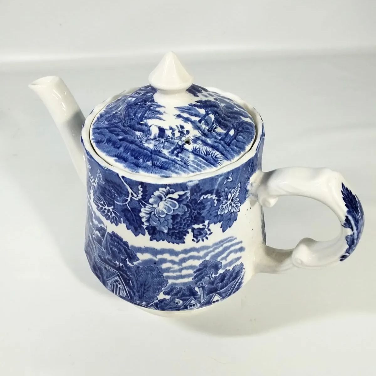 EN0CH WOOD'S（エノク・ウッズ）ENGLISH SCENERY ブルー＆ホワイト