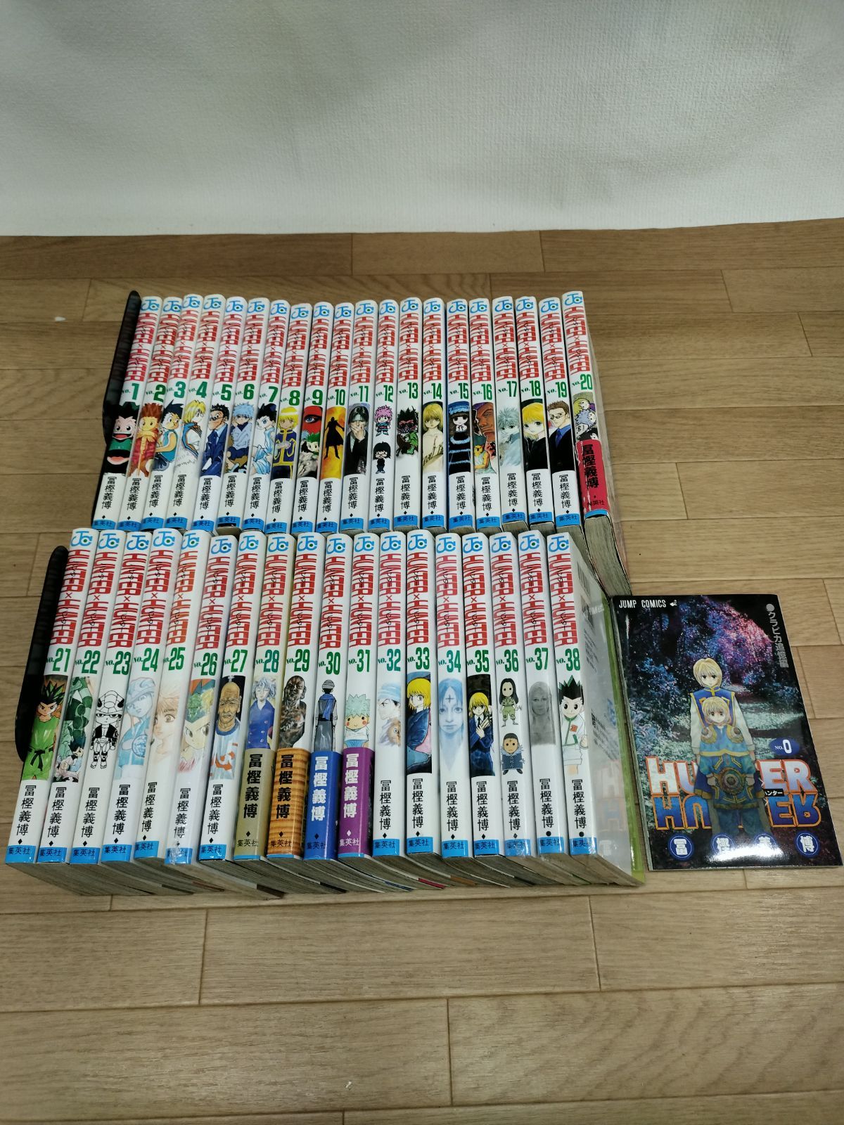 ☆②【未開封4冊】ハンターハンター HUNTER×HUNTER 1~38巻 コミック