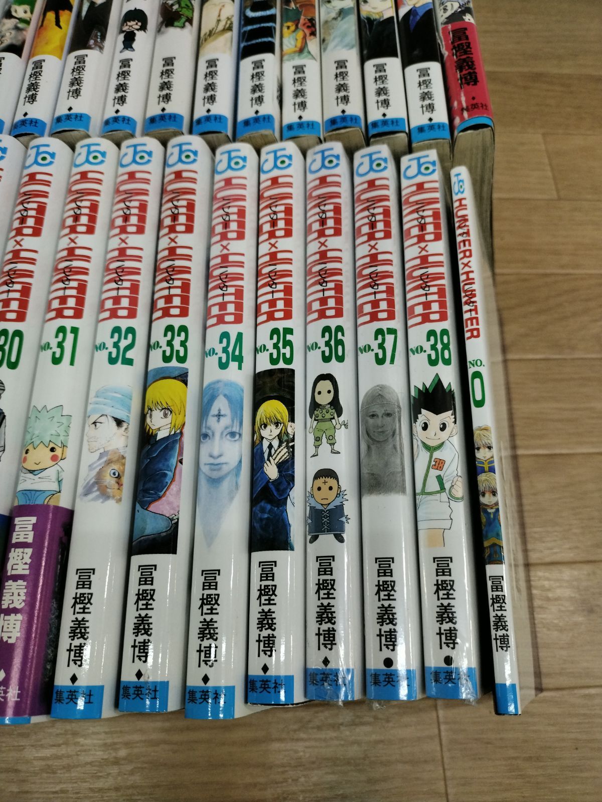 ☆②【未開封4冊】ハンターハンター HUNTER×HUNTER 1~38巻 コミック