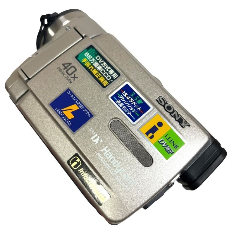 SONY ハンディカム　DCR-TRV5 動作品 miniDV ダビング用に 現状品】SONY DCR-TRV5 MiniDV ビデオカメラ 再生録画可 レンズ薄カビ