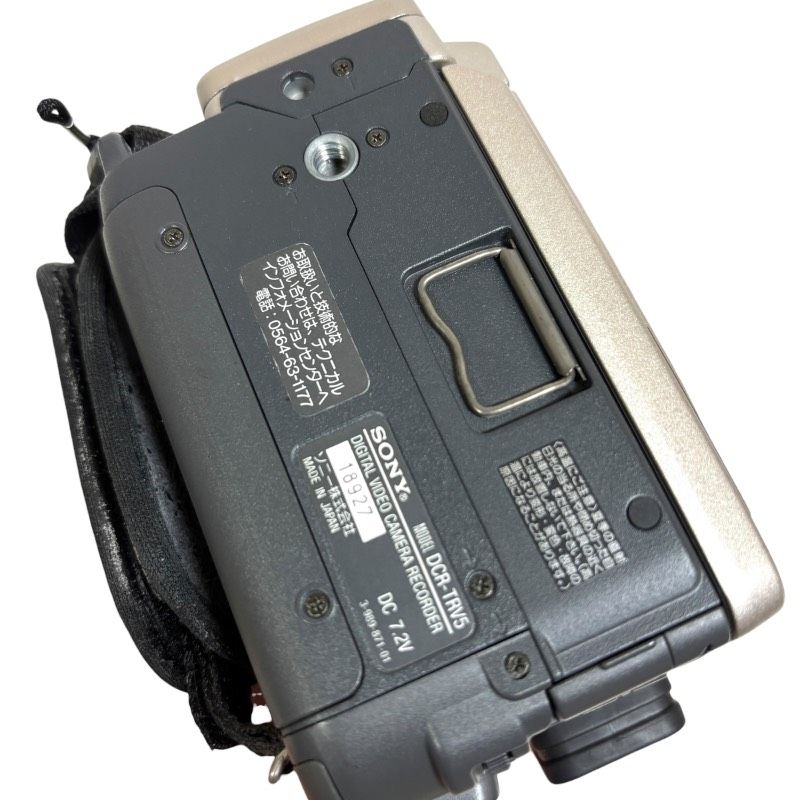 現状品】SONY DCR-TRV5 MiniDV ビデオカメラ 再生録画可 レンズ薄カビ