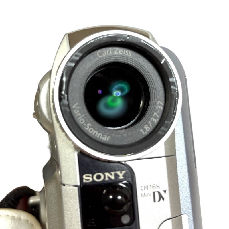 現状品】SONY DCR-PC105K MiniDV デジタルビデオカメラ 録画可 再生