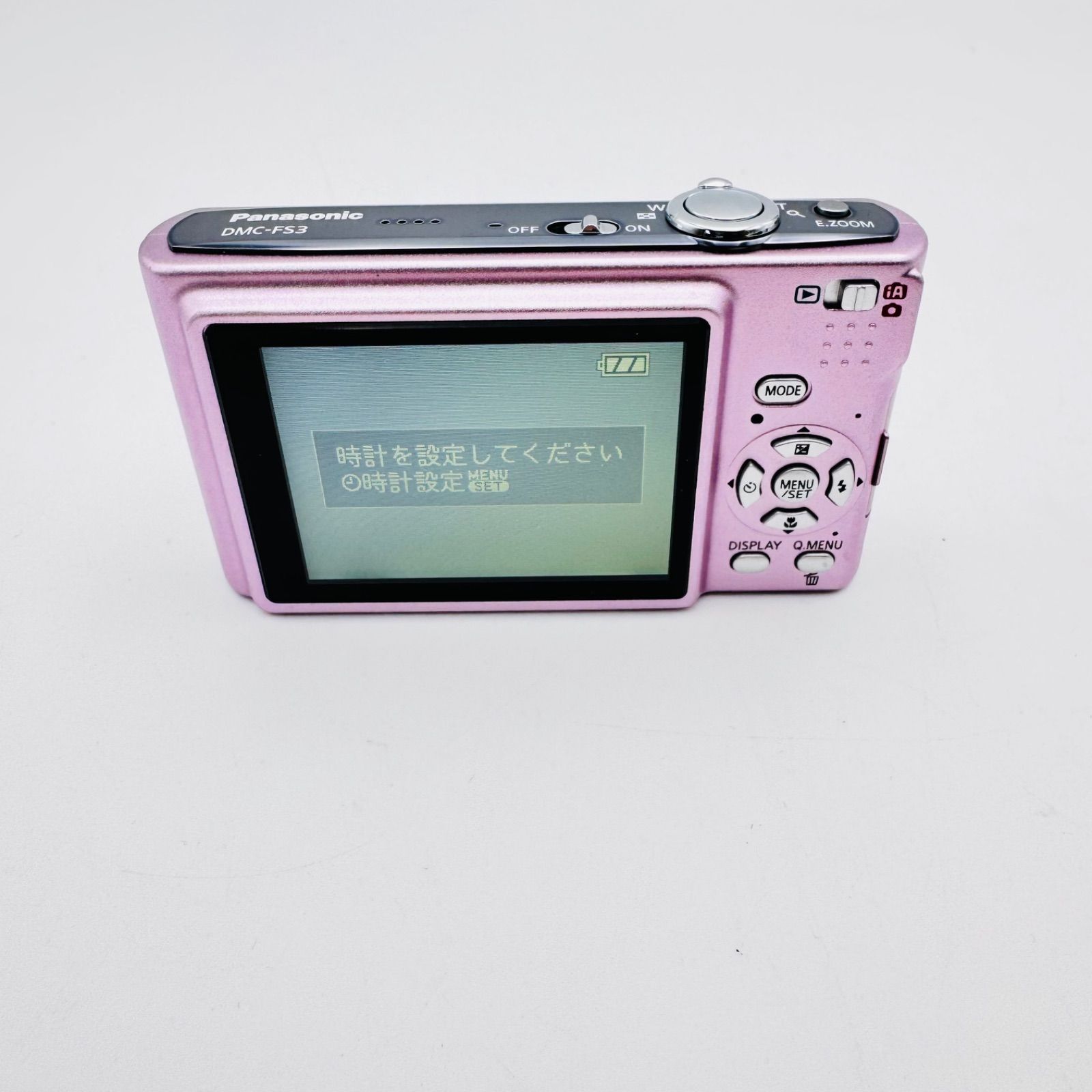 美品】Panasonic LUMIX DMC-FS3 ピンク 元箱•取説•充電器付き (26
