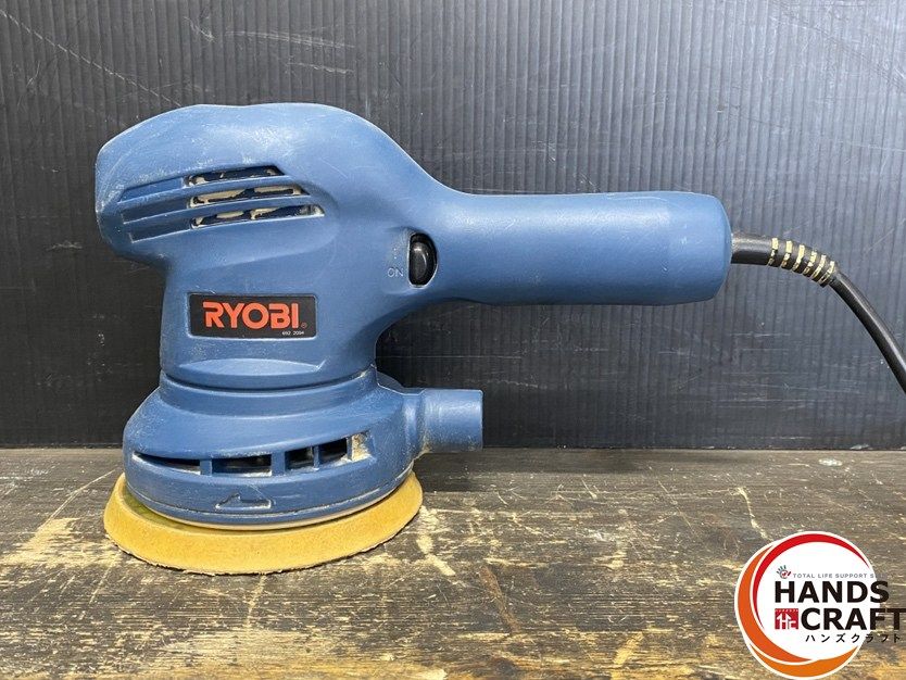 ● 品 RYOBI リョービ RSE-1250 サンダポリシャ サンダポリッシャー サンダーポリッシャー 単相100 V パット寸法 123 mm