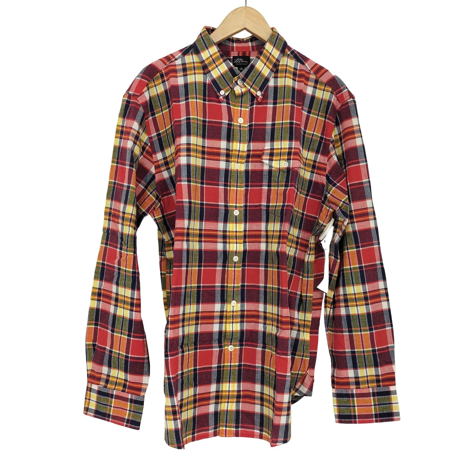 エルエルビーン L.L.Bean 復刻 筆記体タグ ボタンダウン チェック
