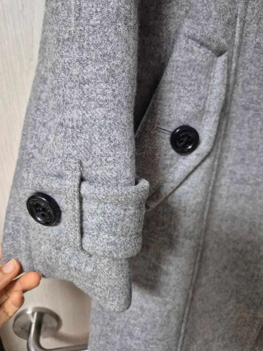 正規品) バーバリー ブルーレーベル ウールコート アンゴラ コート 38