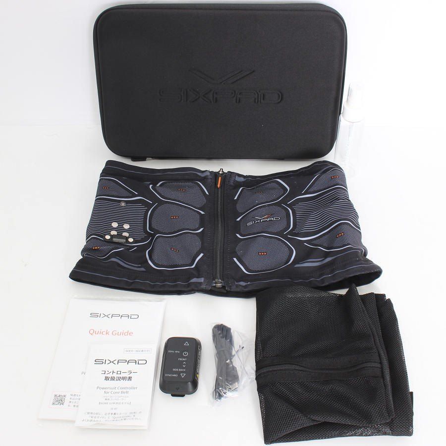 MTG SIXPAD Powersuit Core Belt SE-BS-00B-M ホームジム対応モデル M