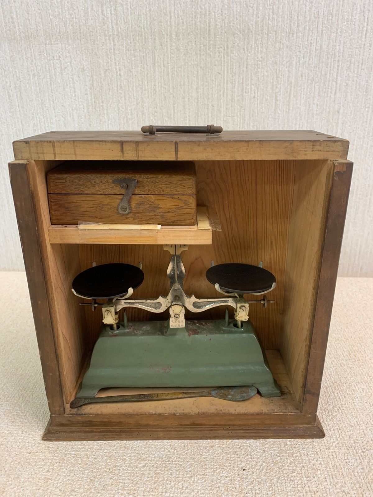 フォロー割対象商品】昭和レトロ アンティーク 調剤天秤秤 化学天秤