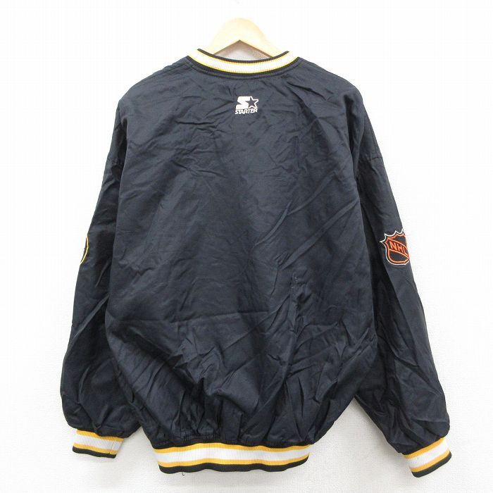 NHL 90s STARTER 激レア ピッツバーグ XL⁄古着 90s 大きいサイズ XL 