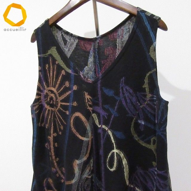 snc ヨーガンレール JURGEN LEHL カットソー チュニック 黒 マルチ