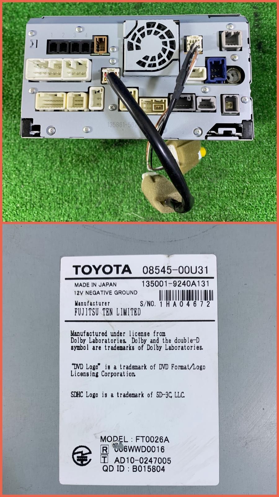 NSZT-W61G トヨタ純正メモリーナビ 純正ナビ NSZT-W61G地図2011年