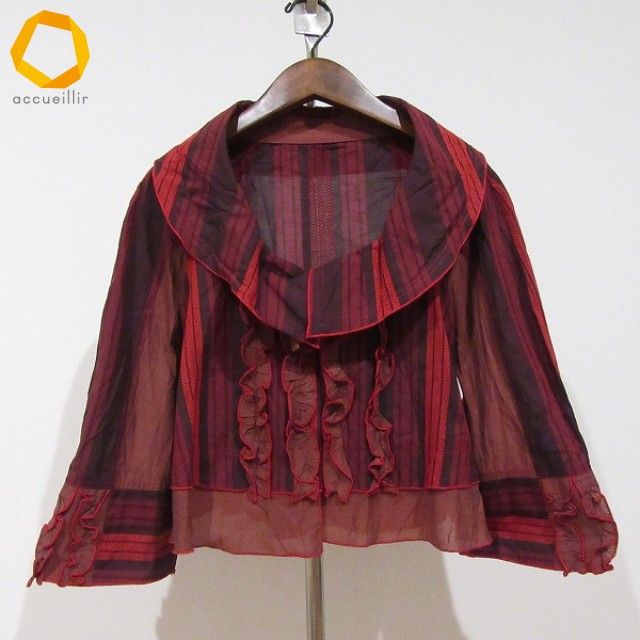 anc エイココンドウ EIKO KONDO イークラット E-clat ジャケット 42 赤