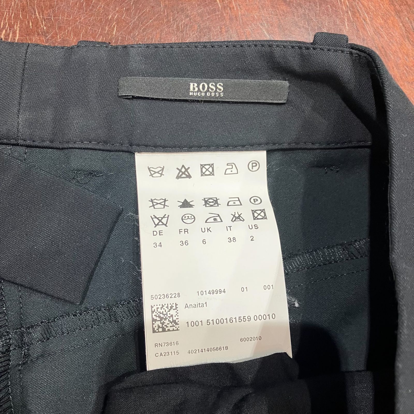 ◎正規品【Hugo Boss】ヒューゴボス ルーマニア製 スラックスパンツ 