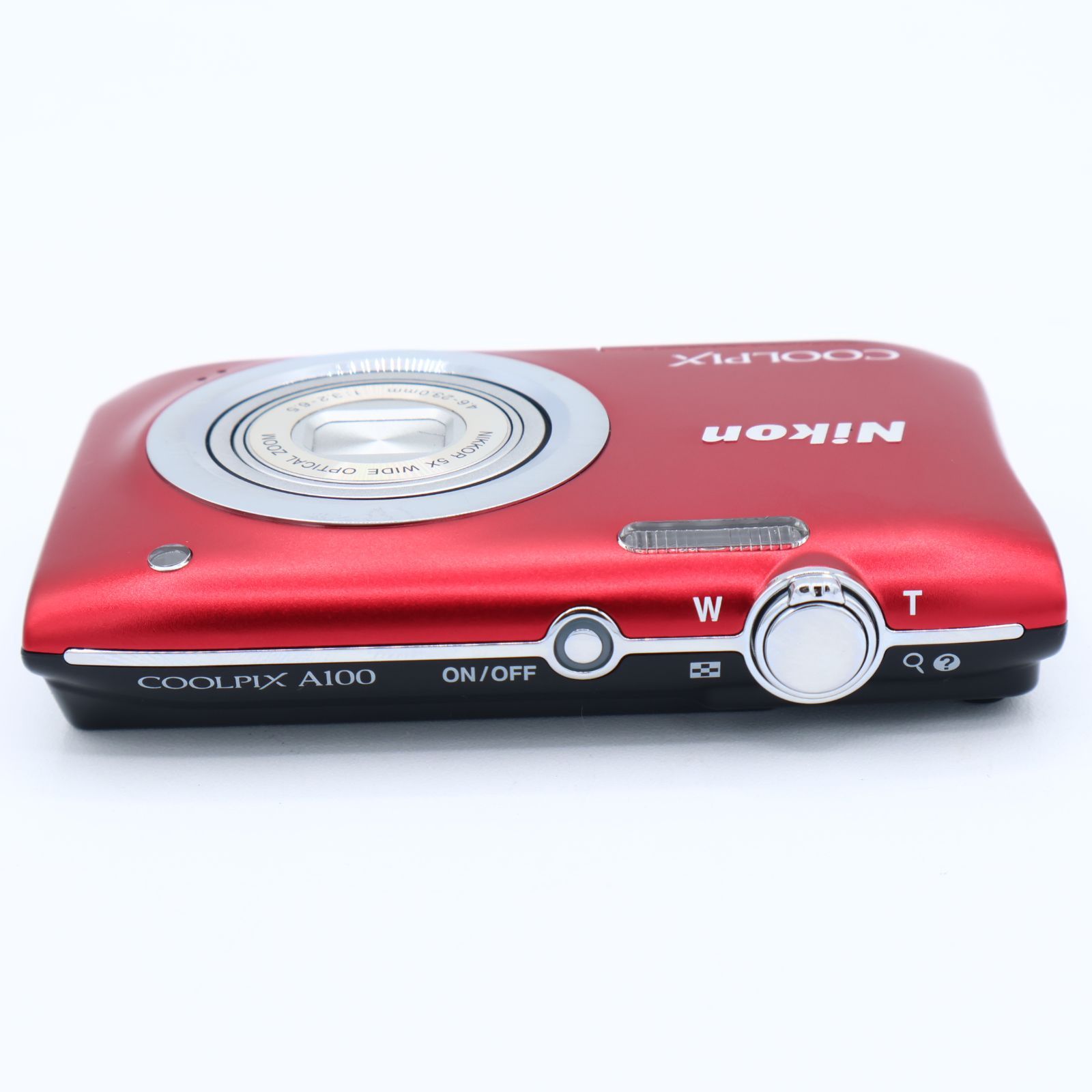 Nikon ニコン デジタルカメラ COOLPIX A100 光学5倍 2005万画素 レッド