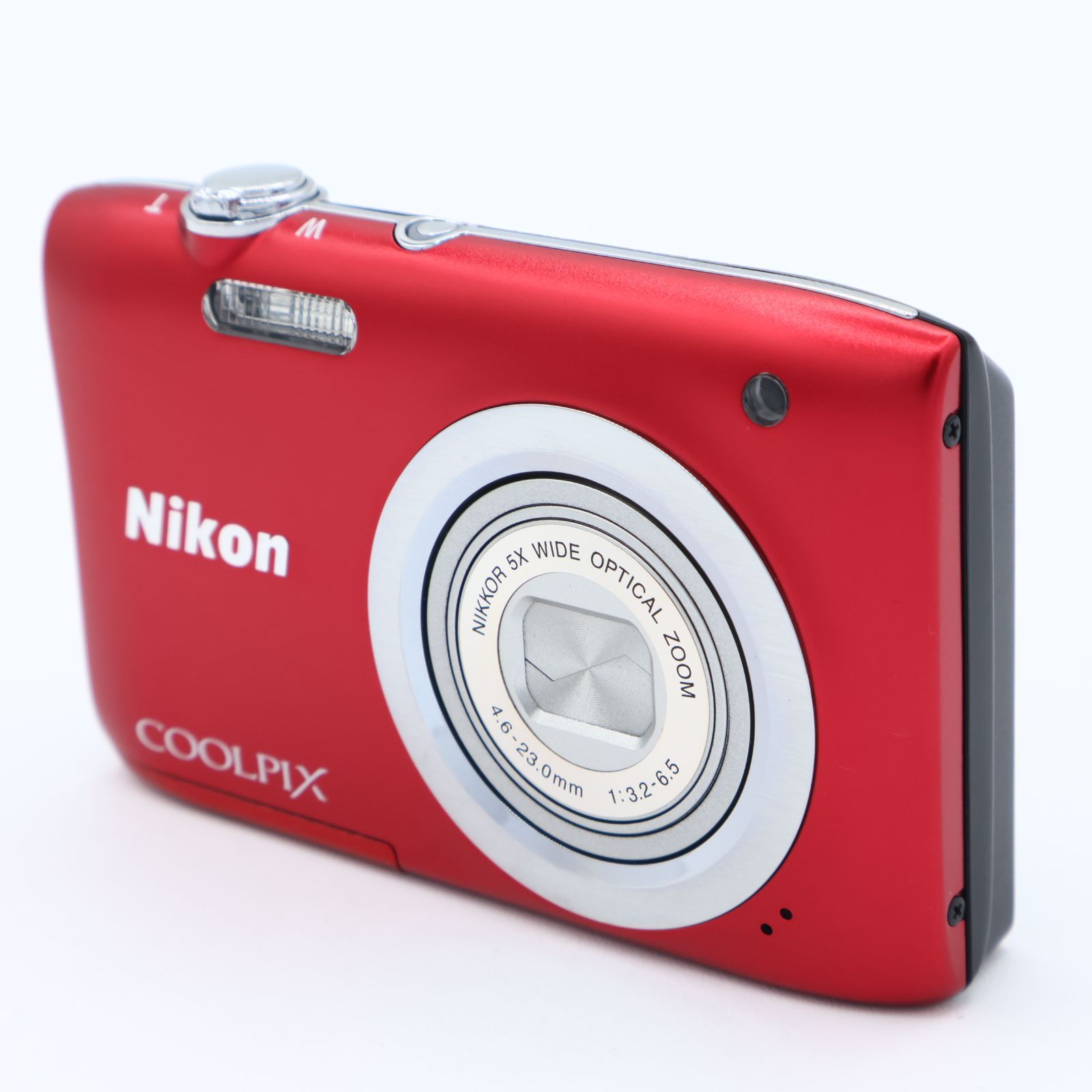 Nikon ニコン デジタルカメラ COOLPIX A100 光学5倍 2005万画素 レッド