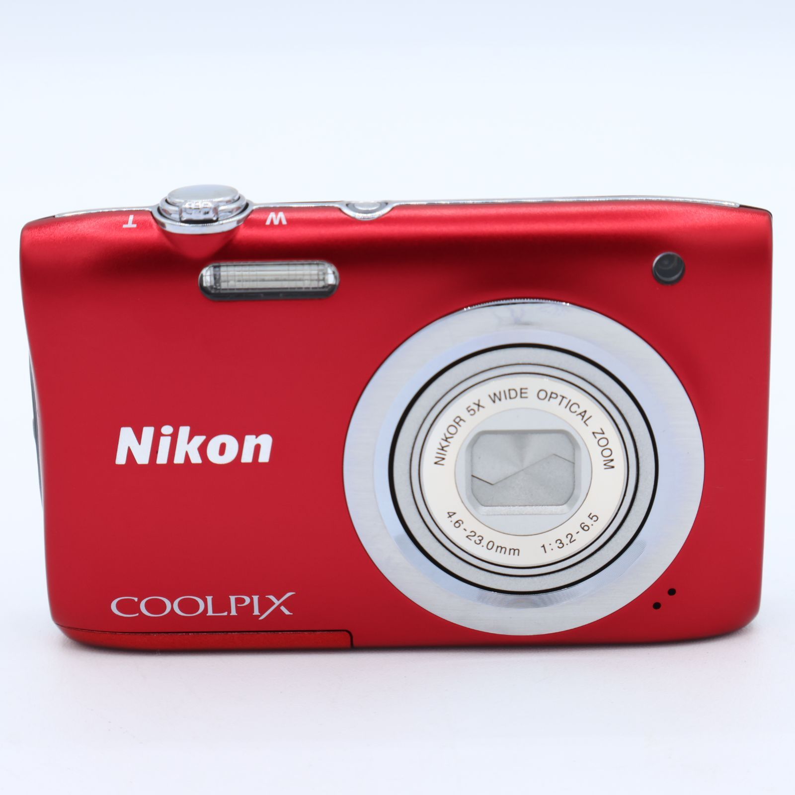 Nikon ニコン デジタルカメラ COOLPIX A100 光学5倍 2005万画素 レッド