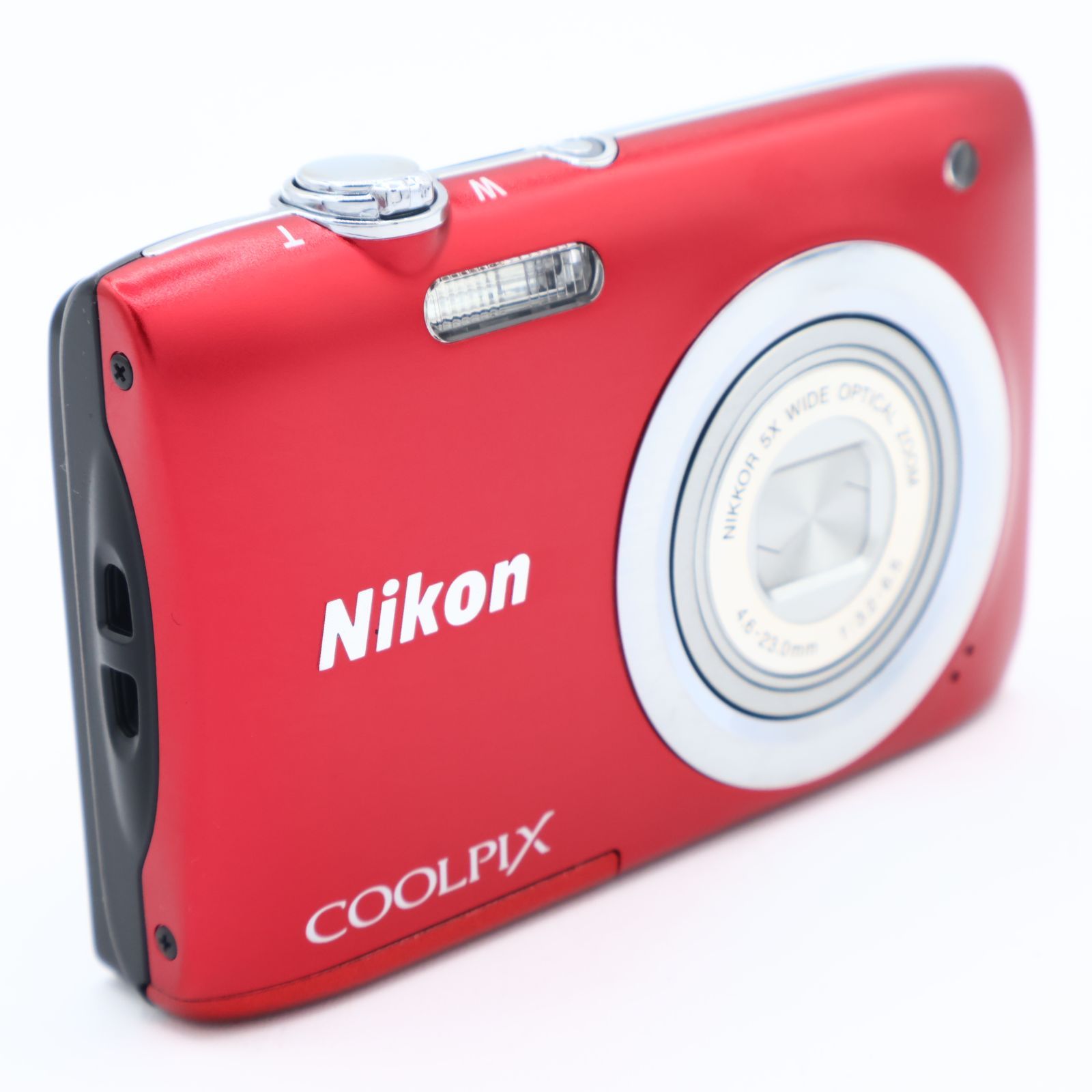 Nikon ニコン デジタルカメラ COOLPIX A100 光学5倍 2005万画素 レッド