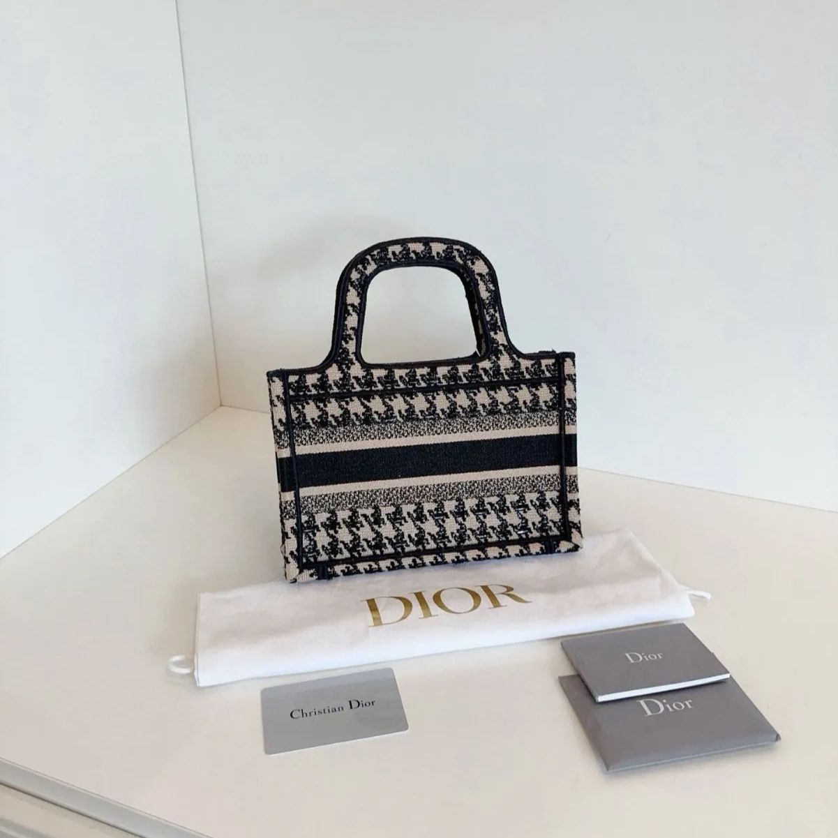 DIOR】ディオール ブックトートバッグミニ トートバッグ ハンドバッグ 