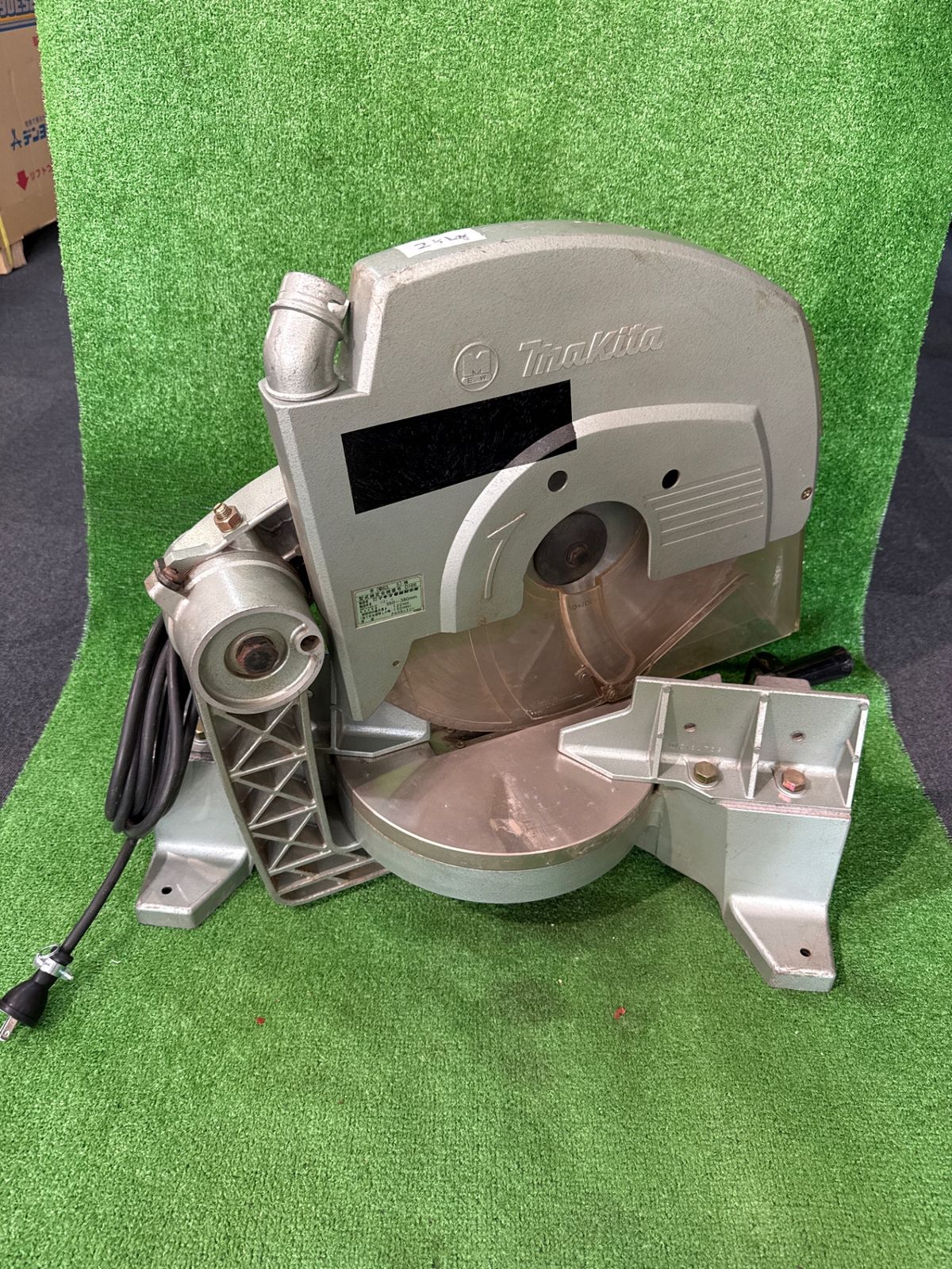 店頭引取 マキタ LS 1510 15卓上マルノコ 断線有 プラグではなく交換歴あり ス-306