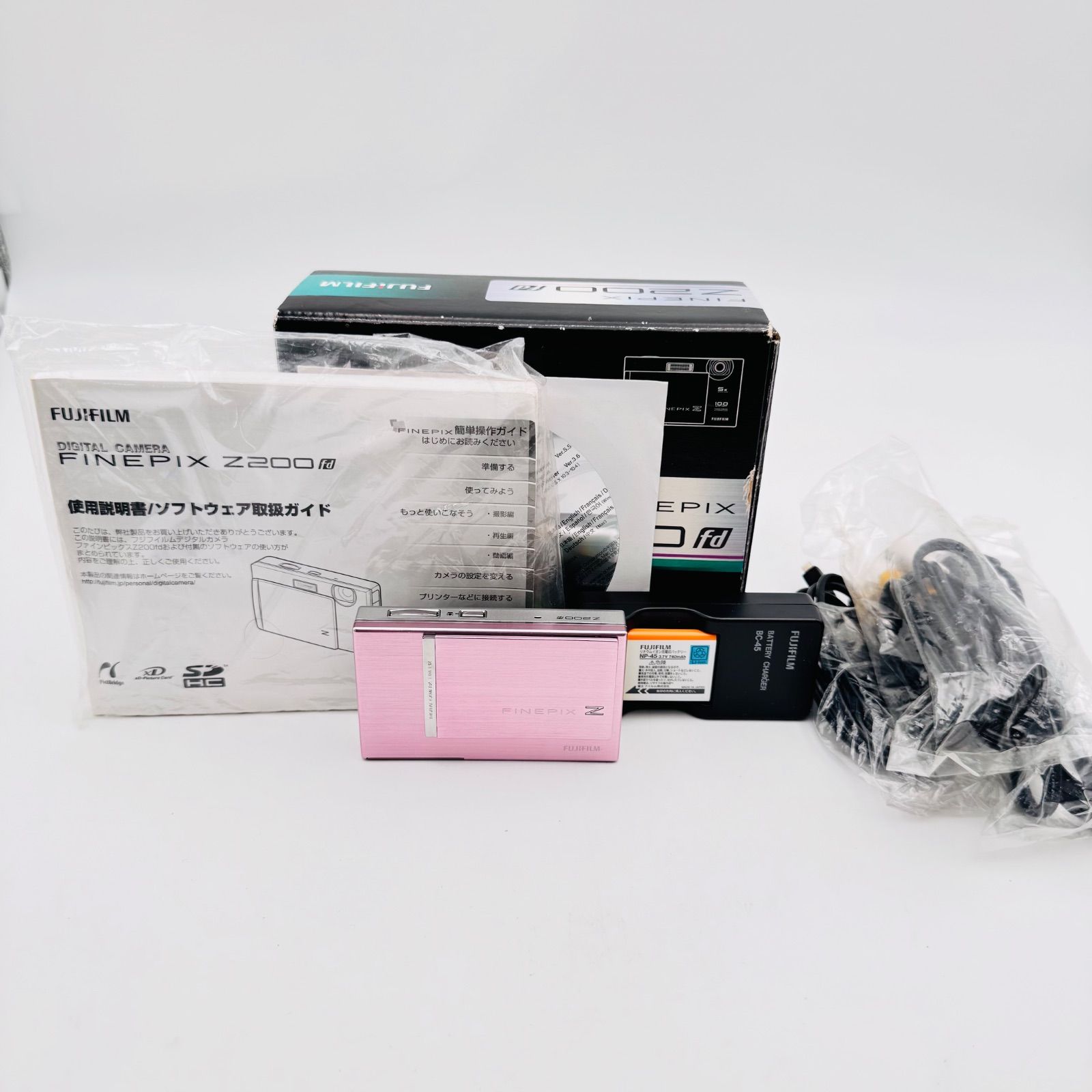 FUJIFILM FINEPIX Z200fd ピンク 元箱•取説•充電器付き (21) - メルカリ