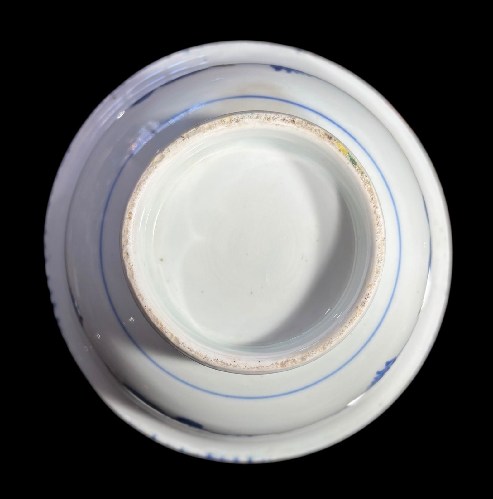 2客セット】 大聖寺伊万里 色絵 大鉢 金彩 染付 盛り鉢 鉢 取り皿 飾り