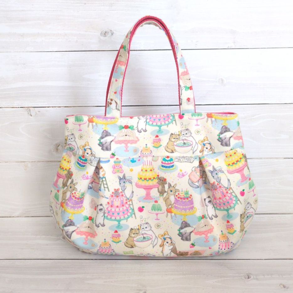 ユキエモン☆ふっくらトートバッグ（クックキャッツ） - メルカリ