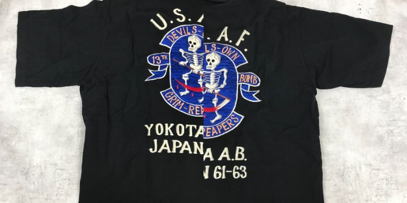TOYO ENTERPRISE U.S.A.F. YOKOTA スカシャツ 東洋エンタープライズ 米