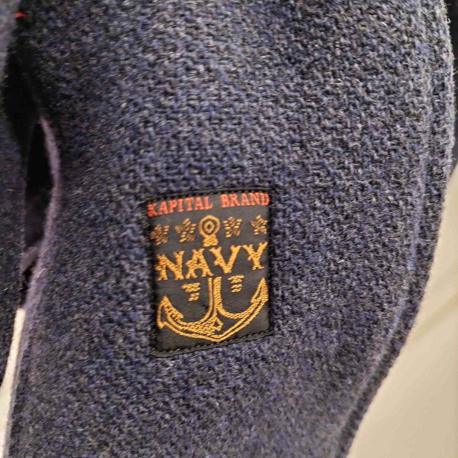 キャピタル KAPITAL ウール メルトン ダッフルコート メンズ JPN：3