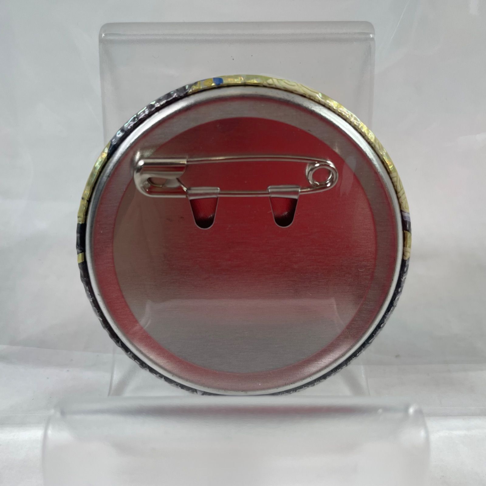 2578・銀魂 山崎 京都ブルルン滞在記 ラメ入り ホログラム 缶バッジ