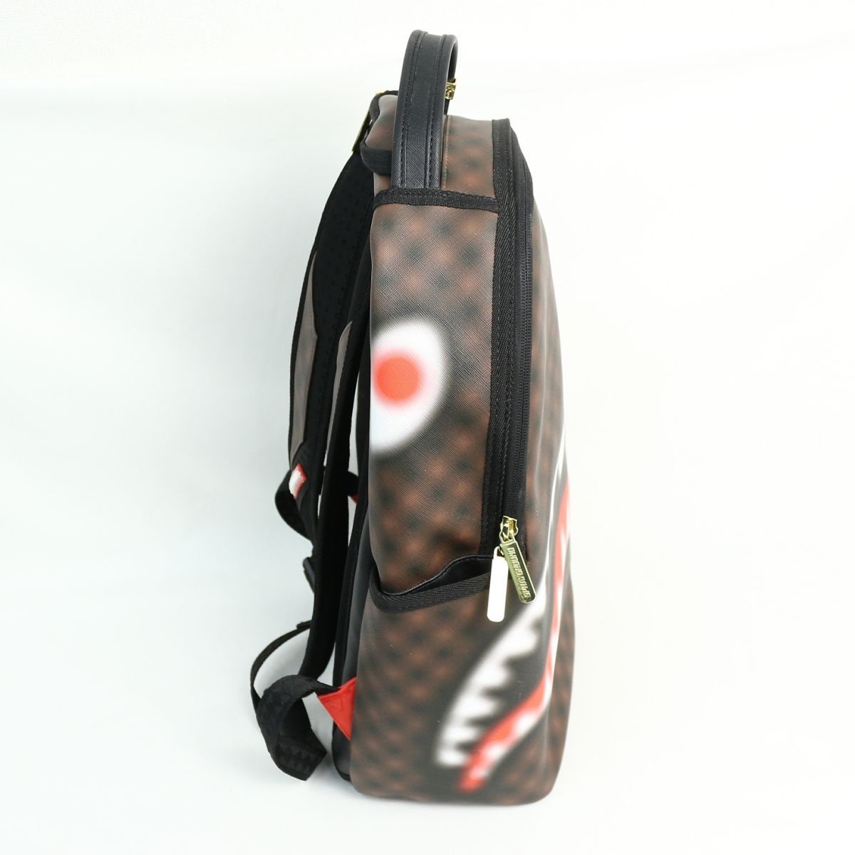 SJst] 美品 正規品 SPRAY GROUND シャーク リュック バックパック 茶色