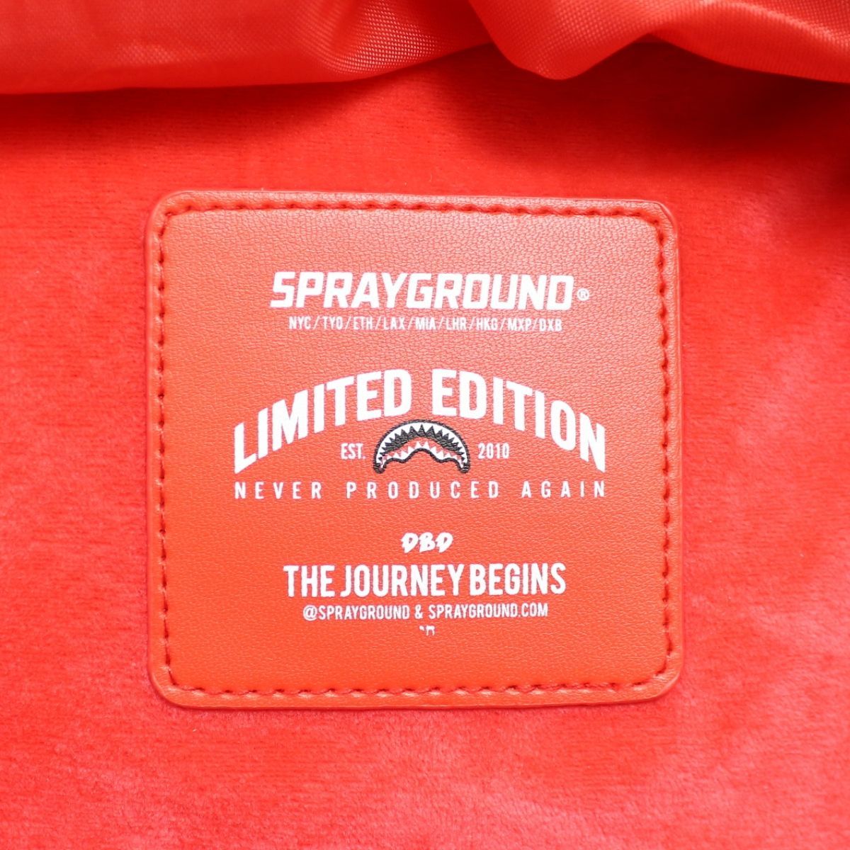 SJst] 美品 正規品 SPRAY GROUND シャーク リュック バックパック 茶色
