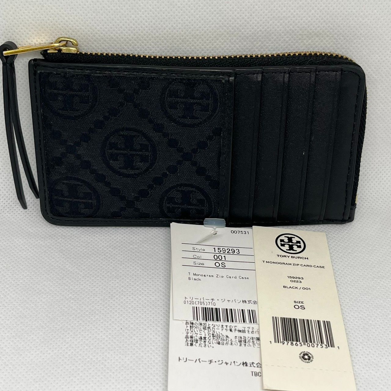 TORY BURCH フラグメントケース ブラック