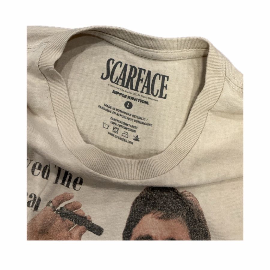 SCARFACE 映画Tシャツ アル・パチーノ トニー・モンタナ Tシャツ 【A