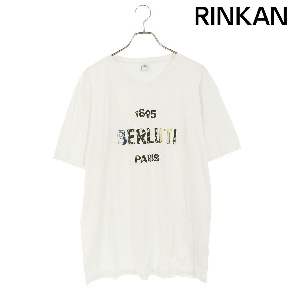 ベルルッティ  R20JRS60JAEK ロゴデザインTシャツ メンズ 2XL