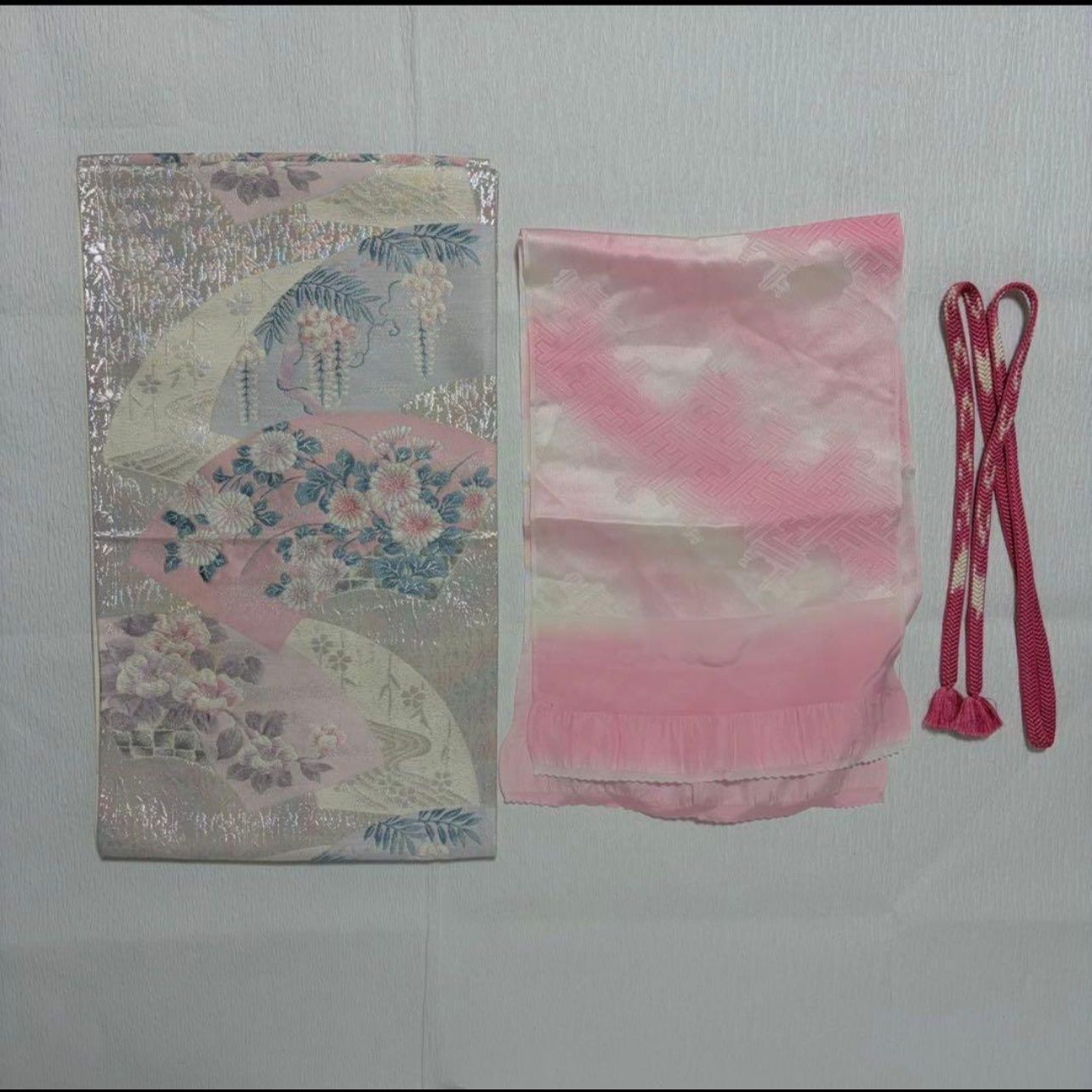 未使用近い 美品 袷 正絹 友禅 訪問着 フルセット - メルカリ