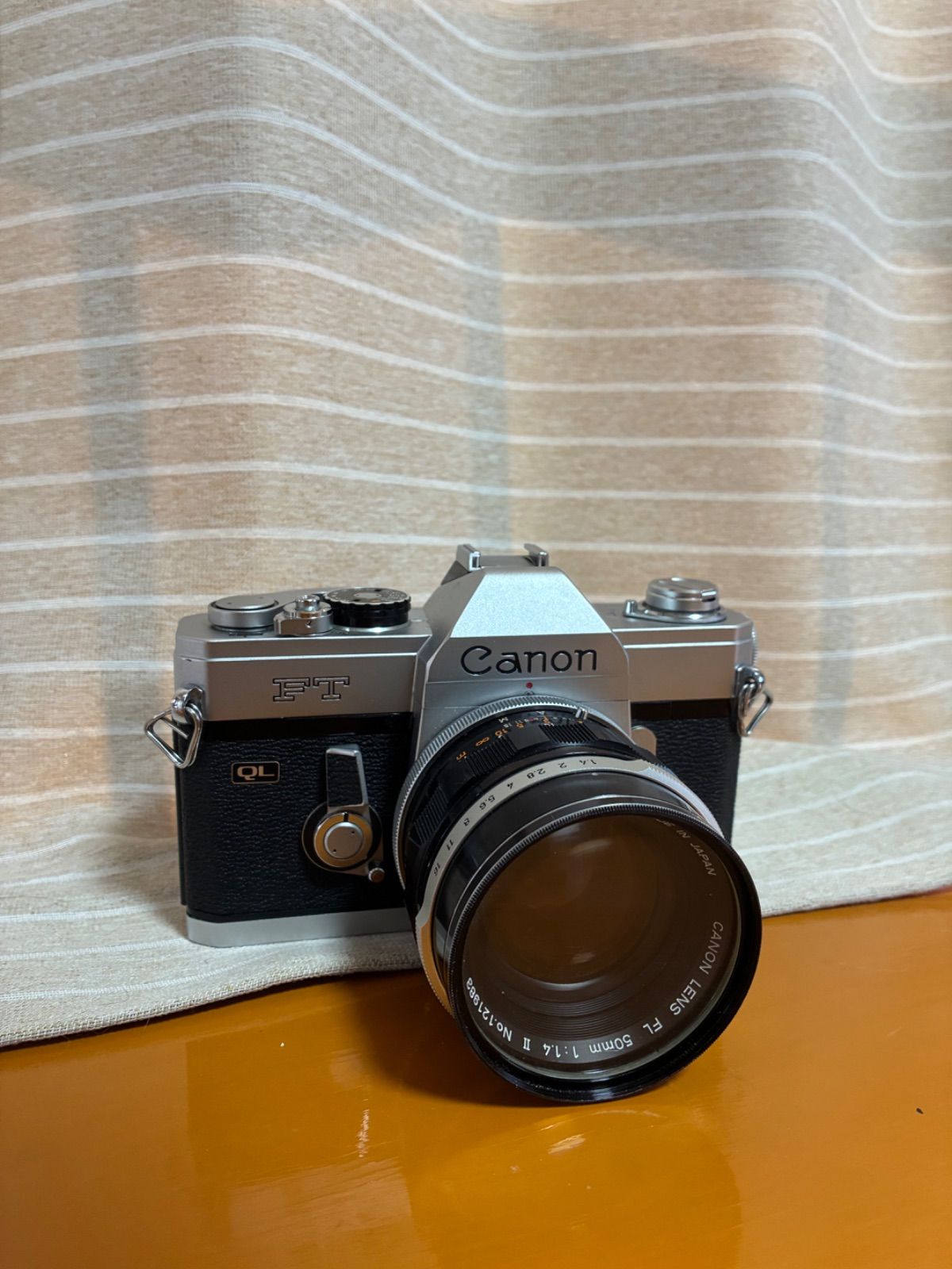 CANON FT QL+FL50mm f1:1.4レンズ付 - メルカリ