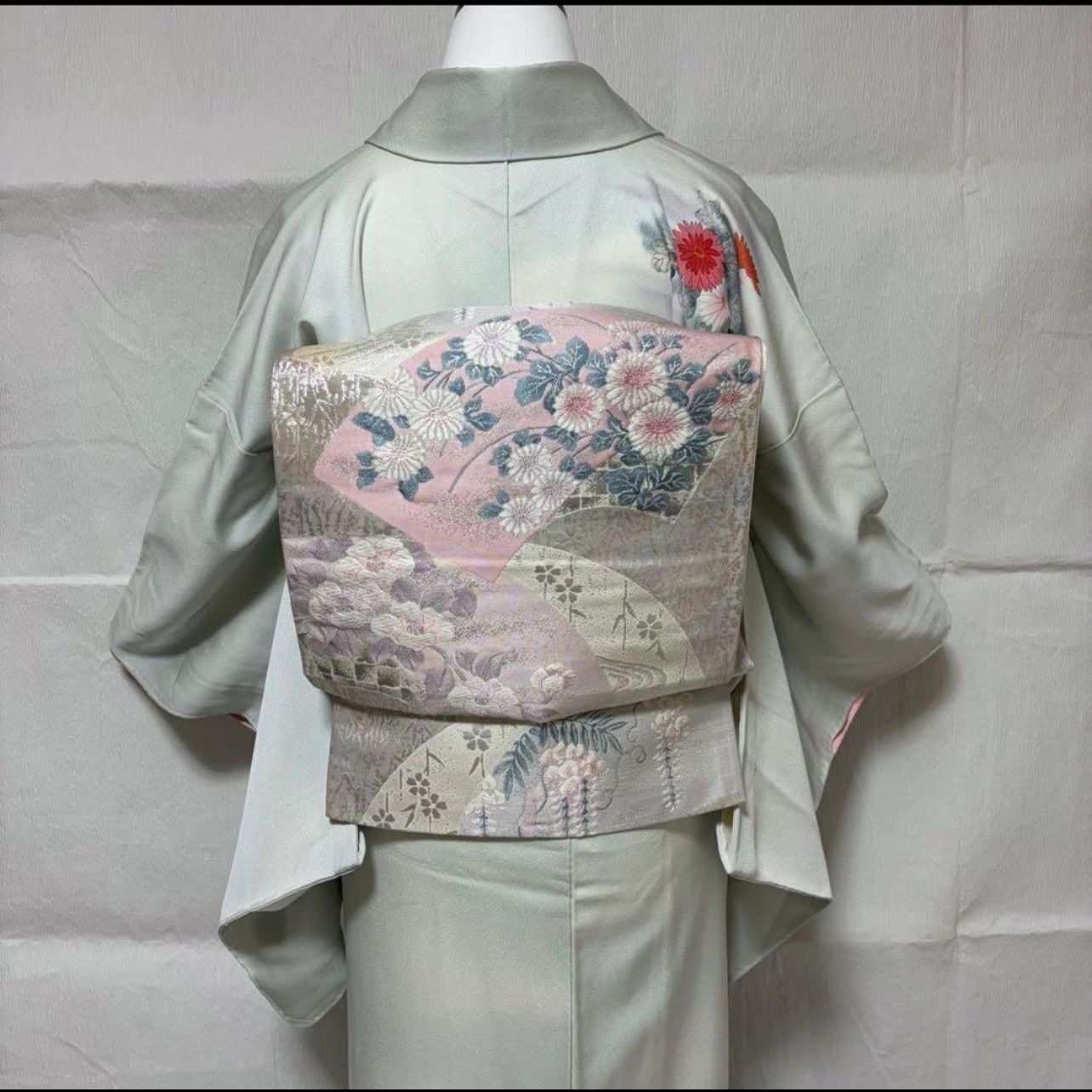 未使用近い 美品 袷 正絹 友禅 訪問着 フルセット - メルカリ