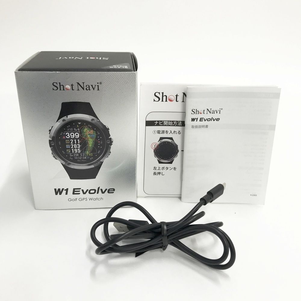 新品未使用】Shot Navi W1 Evolve ショットナビW1 【公式ショッピング 