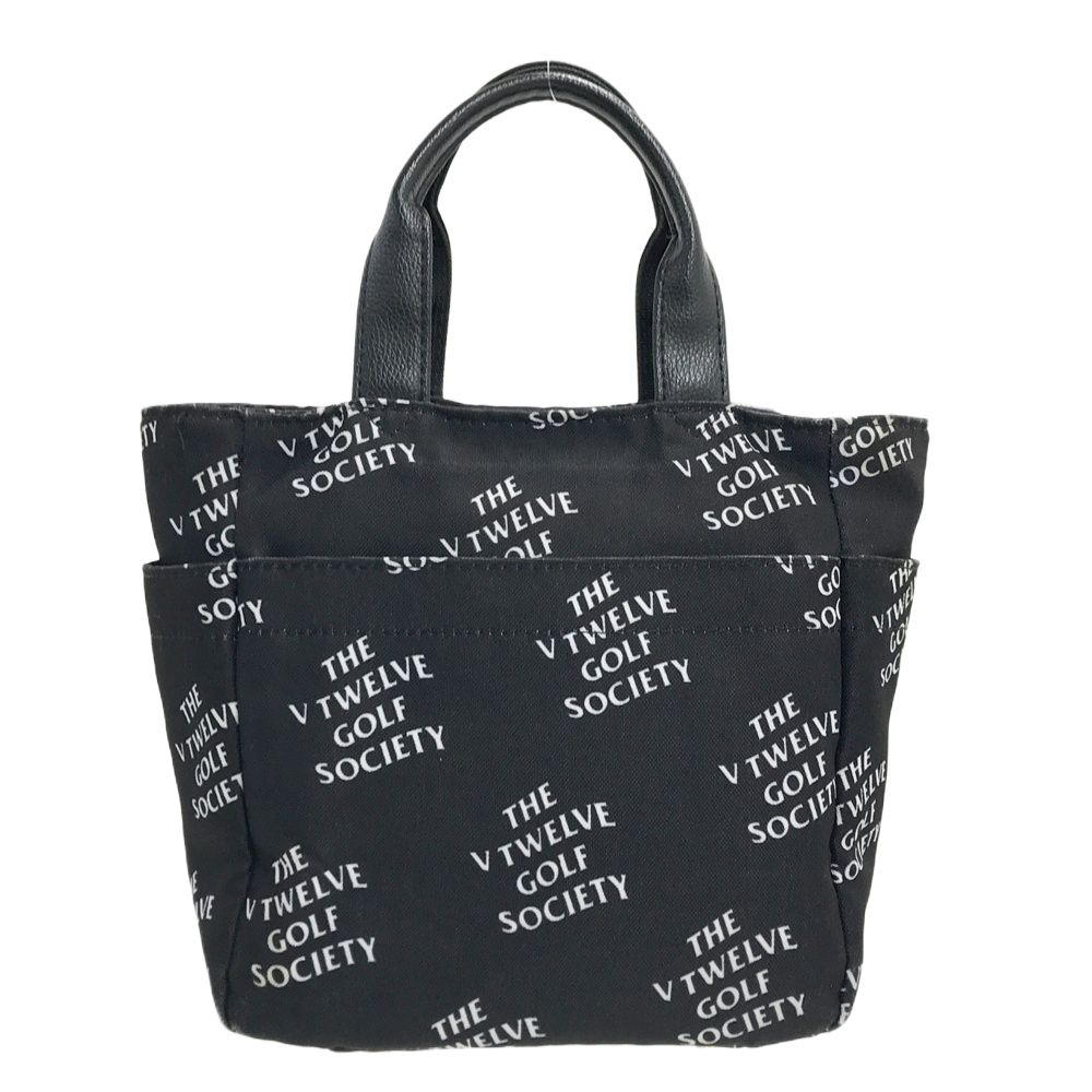 V12 ヴィトゥエルヴ カートバッグ ロゴ 総柄 ブラック系 [240101618490