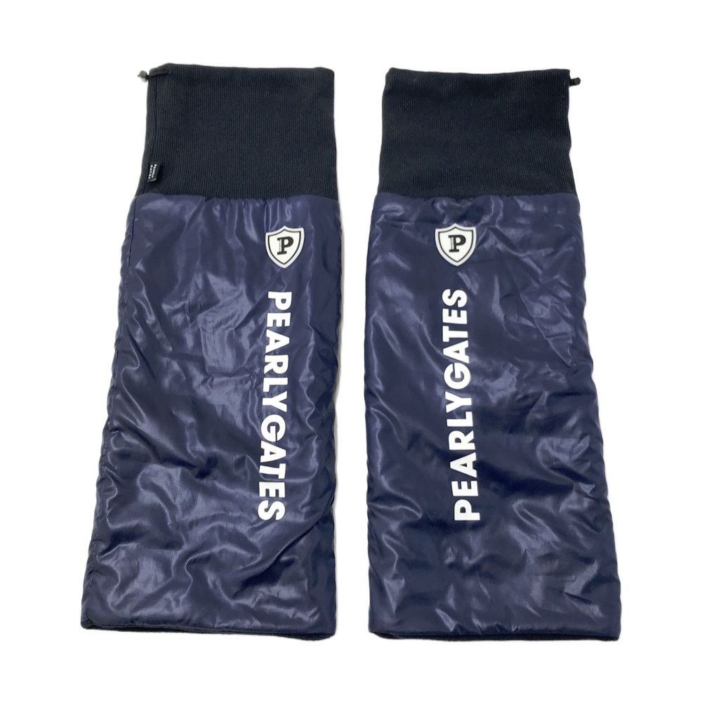 PEARLY GATES パーリーゲイツ レッグウォーマー ネイビー系 FR